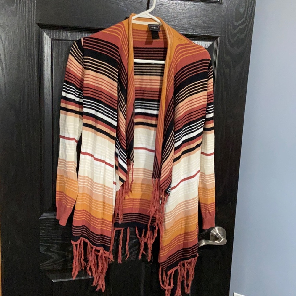 Striped cardigan